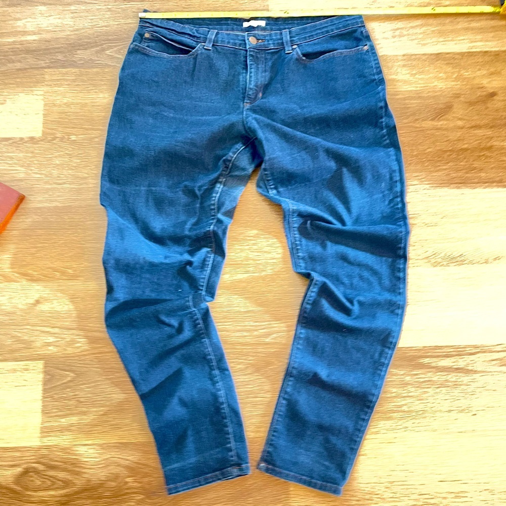 Eileen Fisher Organic Blue Denim Jeans
